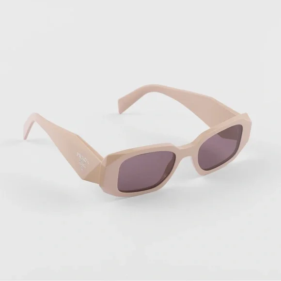 Prada | Accessories | Prada Symbole Sunglasses In Cream  display picture 2